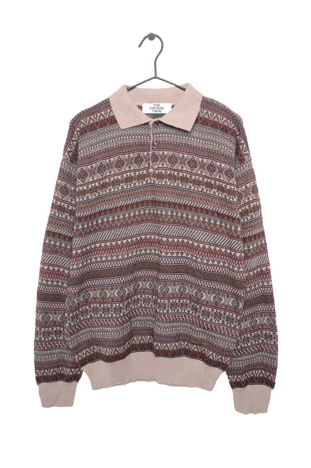 Italian Wool Blend Sweater - image 1