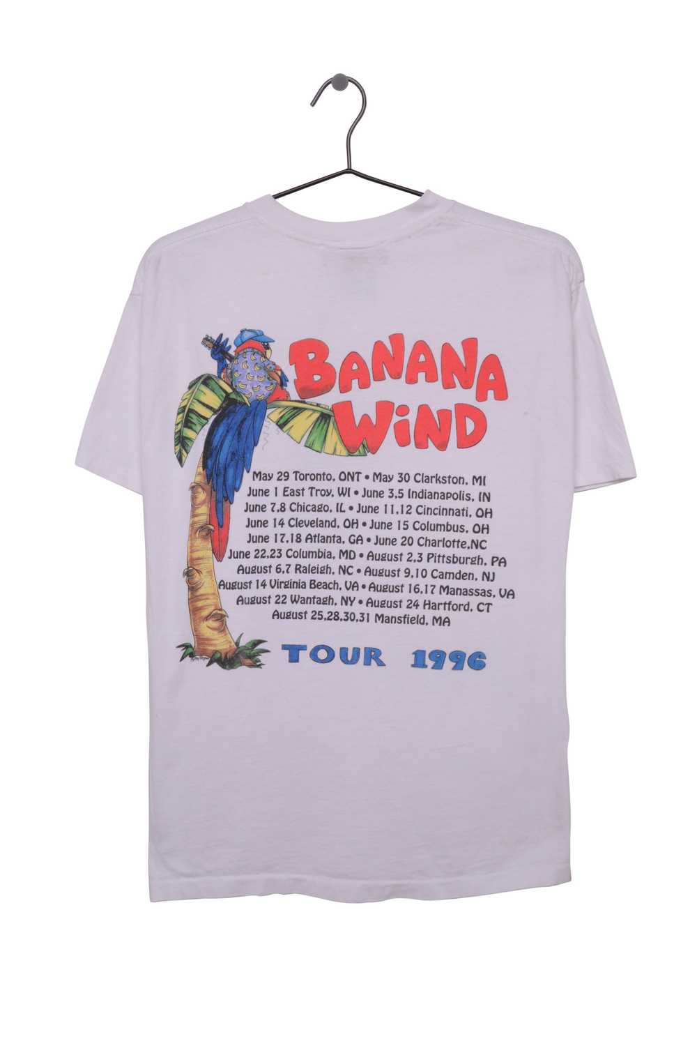 1996 Jimmy Buffet Banana Wind Tee USA - image 2