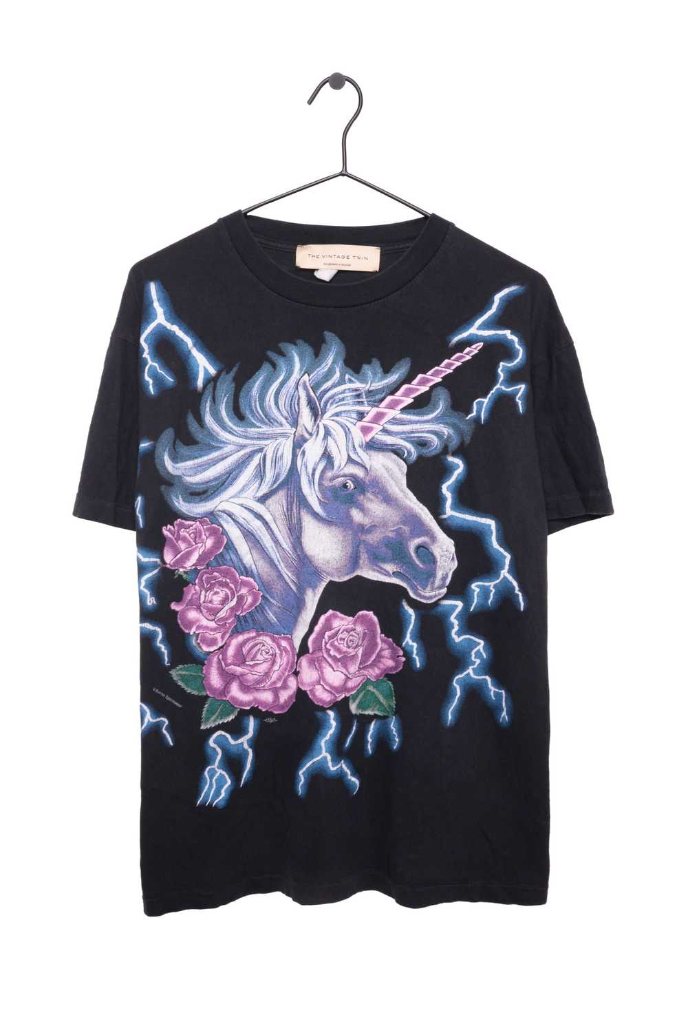 USA Thunder & Lightning Unicorn Tee - image 1