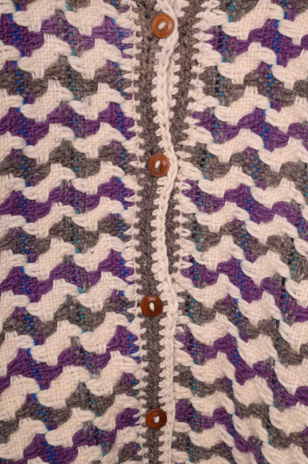 Textured Wool Cardigan - image 2