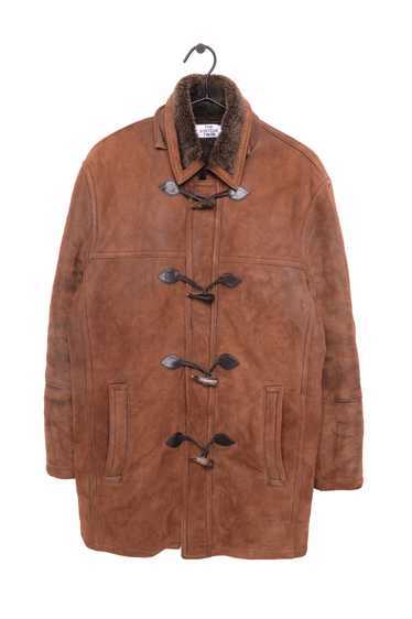 Whiskey Brown Shearling Coat