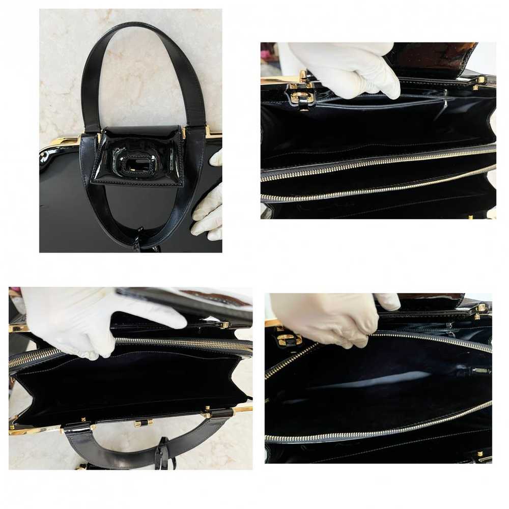 Yves Saint Laurent Patent leather handbag - image 10
