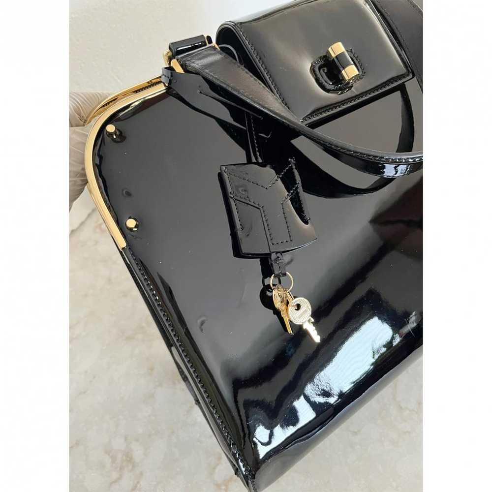 Yves Saint Laurent Patent leather handbag - image 7