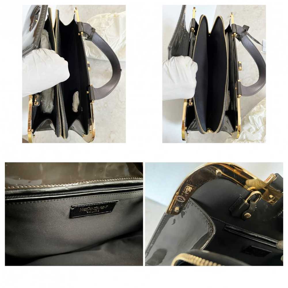 Yves Saint Laurent Patent leather handbag - image 10