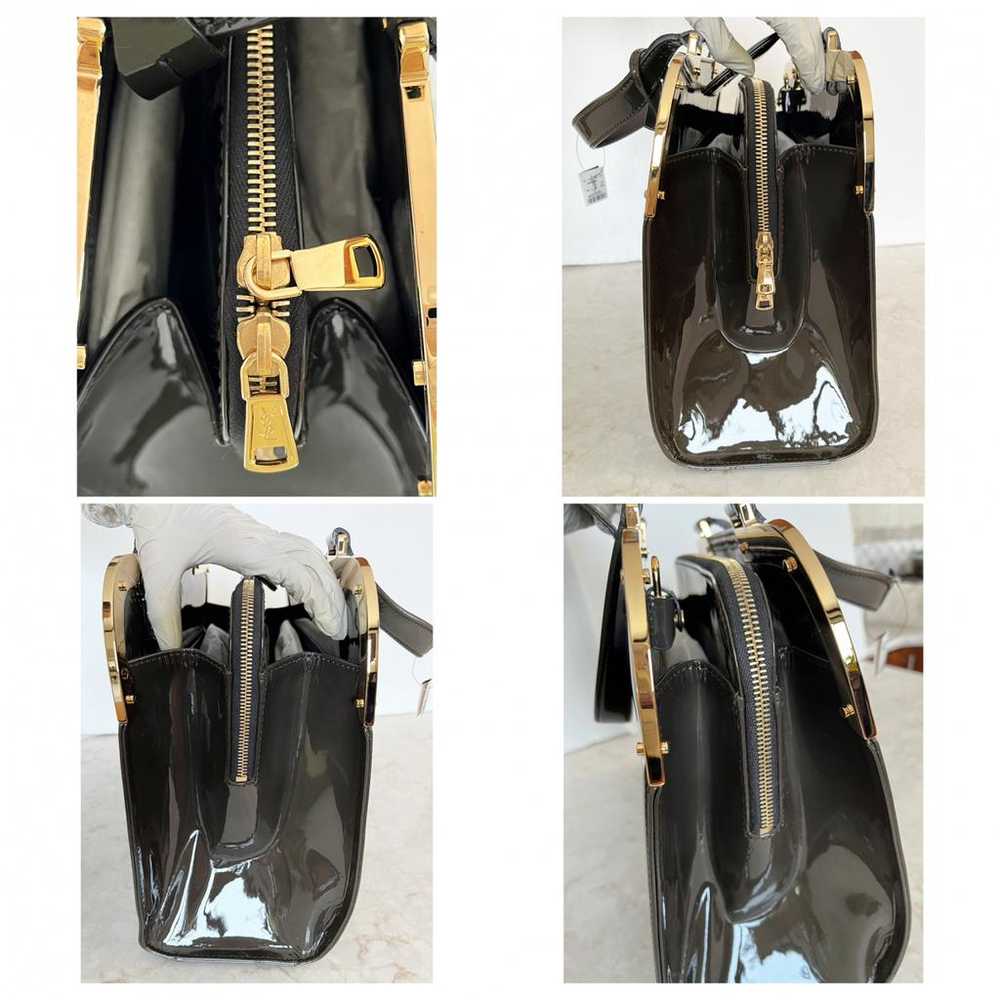 Yves Saint Laurent Patent leather handbag - image 6