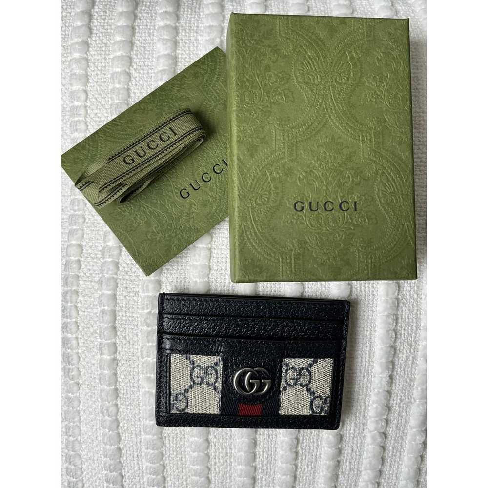 Gucci Ophidia leather card wallet - image 2