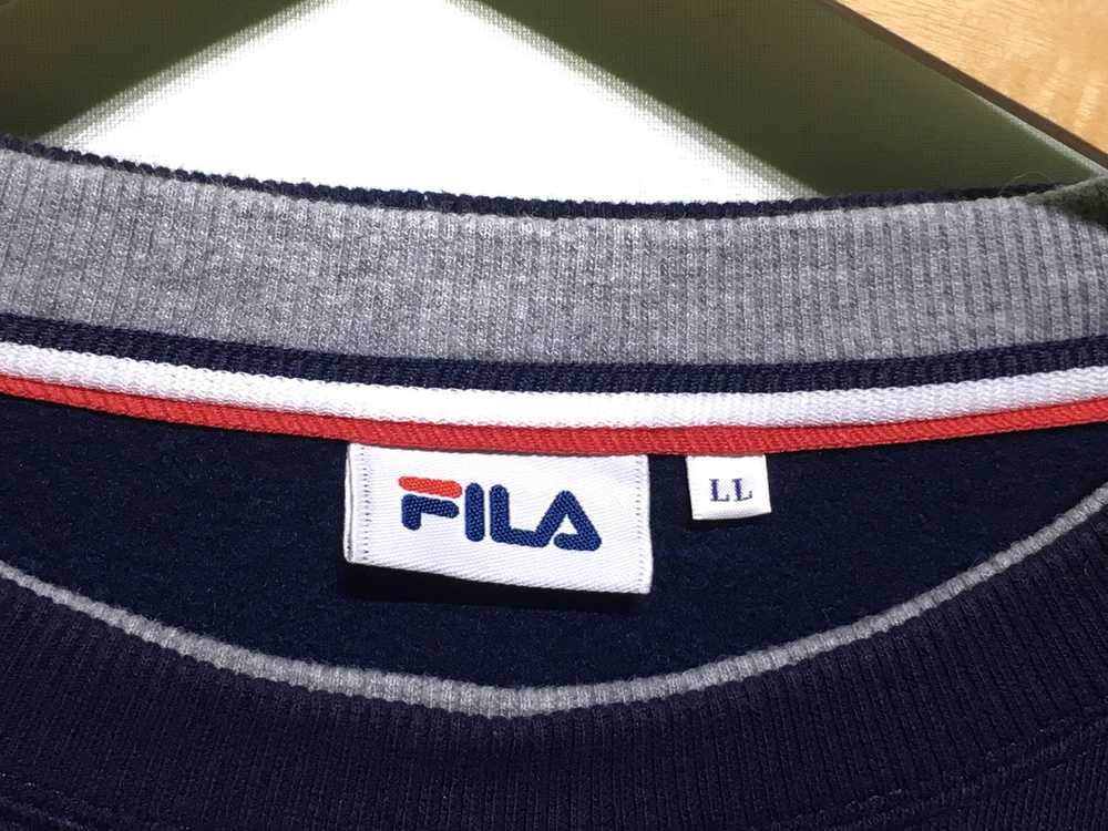 Fila Vintage FILA ITALIA ATHLETIC Stripes Crewnec… - image 3