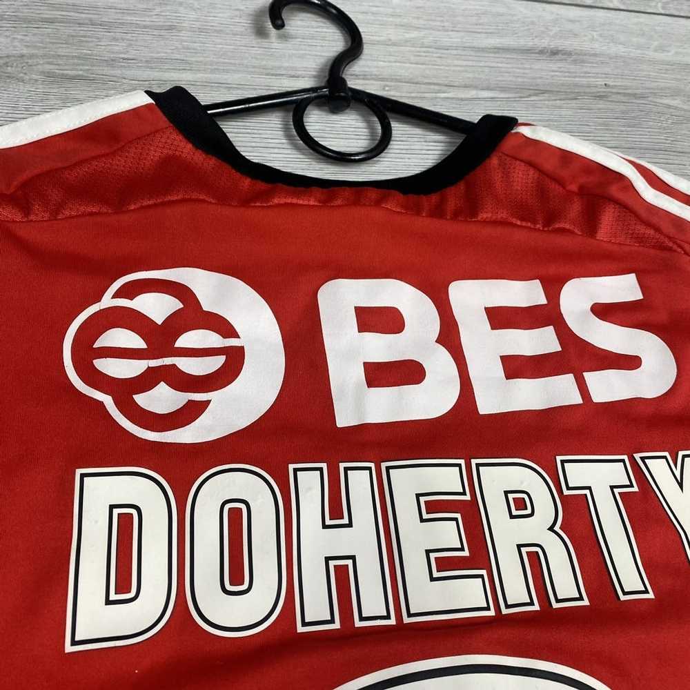 Adidas × Soccer Jersey × Vintage Benfica Doherty … - image 3