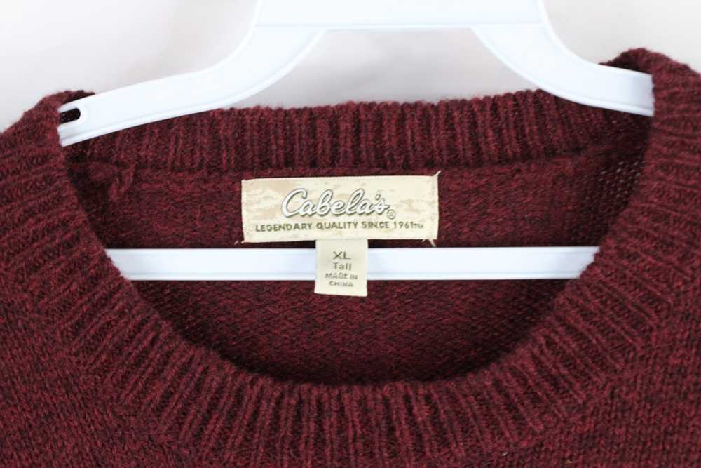 Cabelas × Vintage Vintage 90s Cabelas Wool Knit C… - image 5