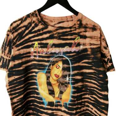 Custom × Handmade × Streetwear Aaliyah Bleached A… - image 1