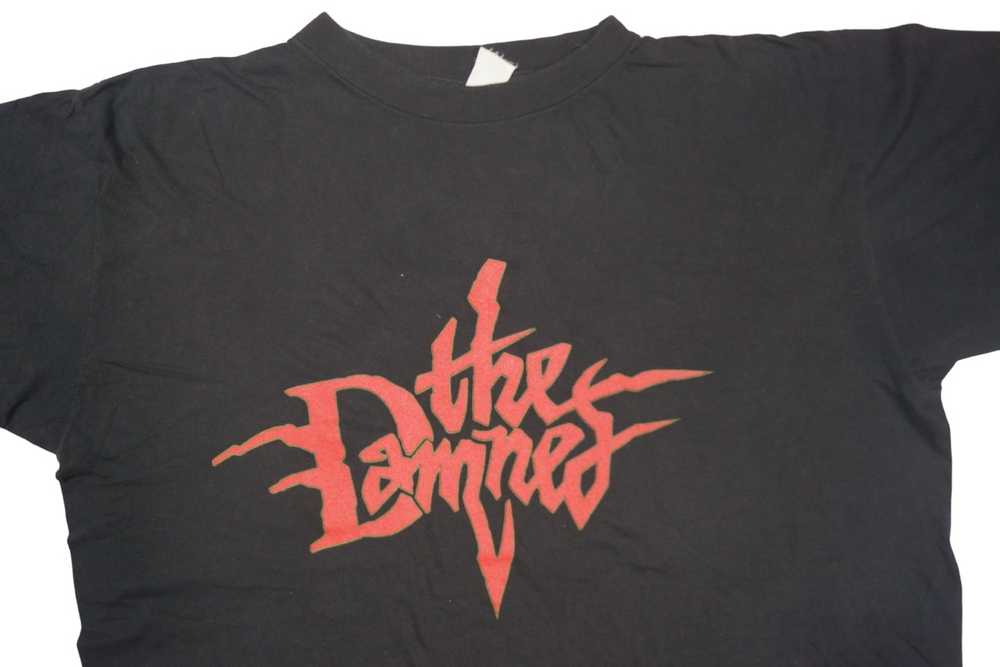 Band Tees × Vintage VINTAGE 80s THE DAMNED ENGLAN… - image 2