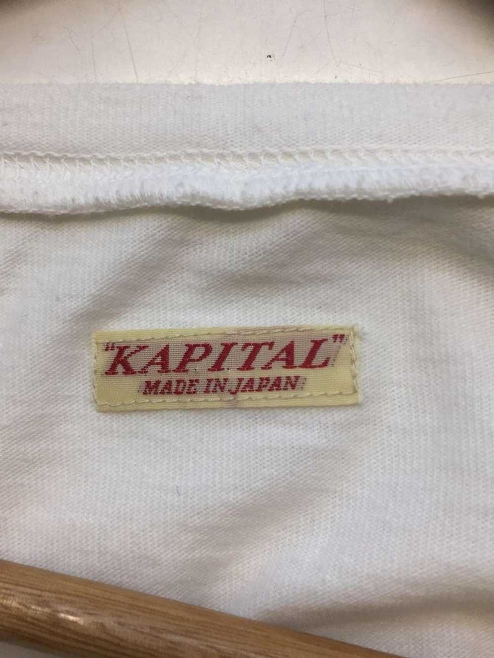 Kapital Plain White T-Shirt - image 3