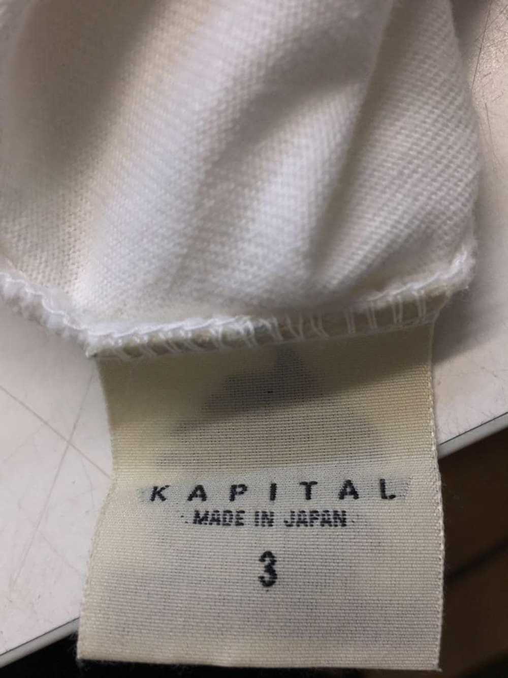 Kapital Plain White T-Shirt - image 4
