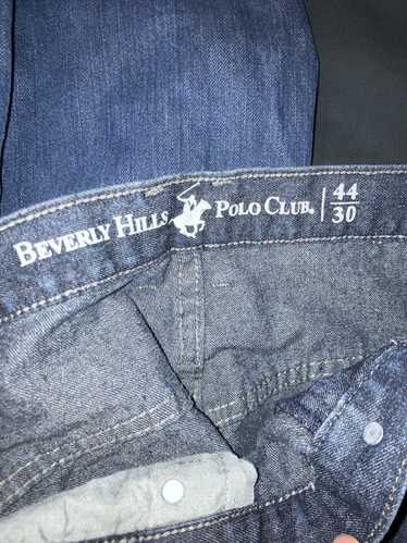 BEVERLY HILLS POLO CLUB Modern Stretch Fit Blue Denim… - Gem