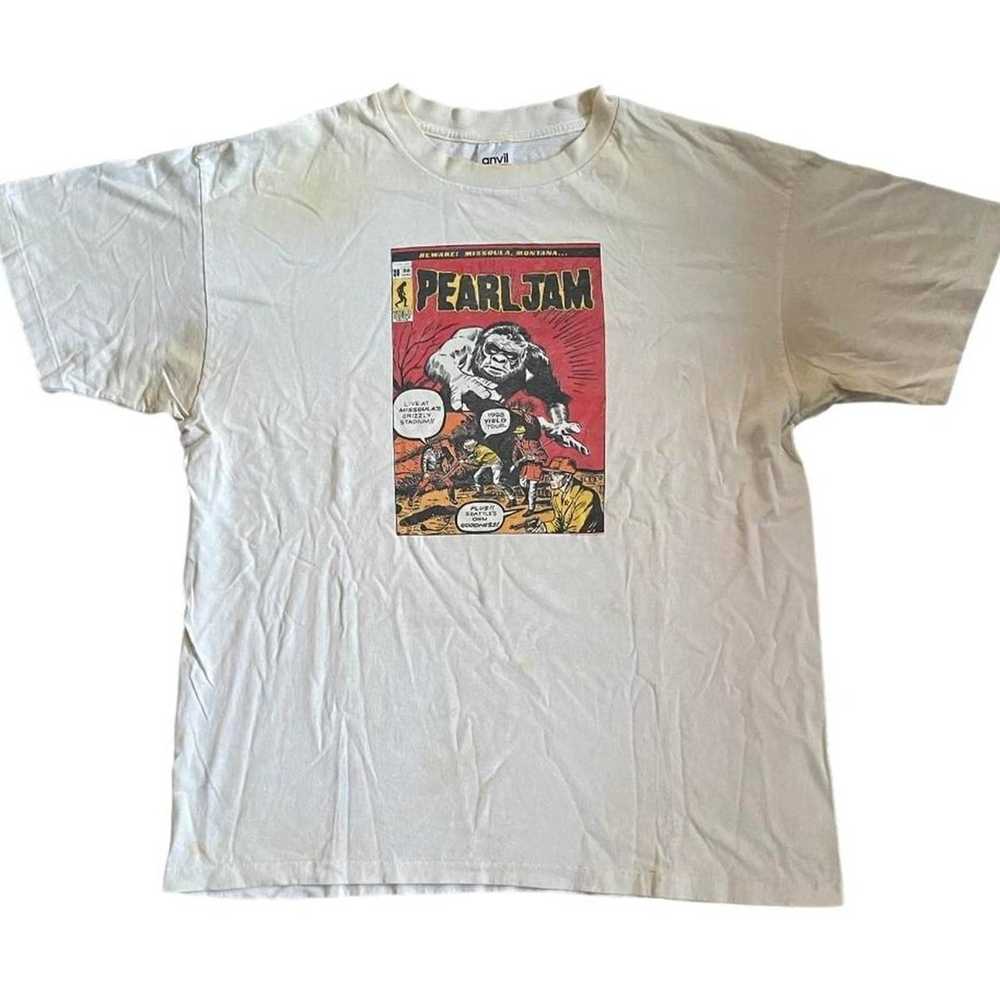 Anvil Vintage Pearl Jam Yield 1998 Tour T Shirt Gem