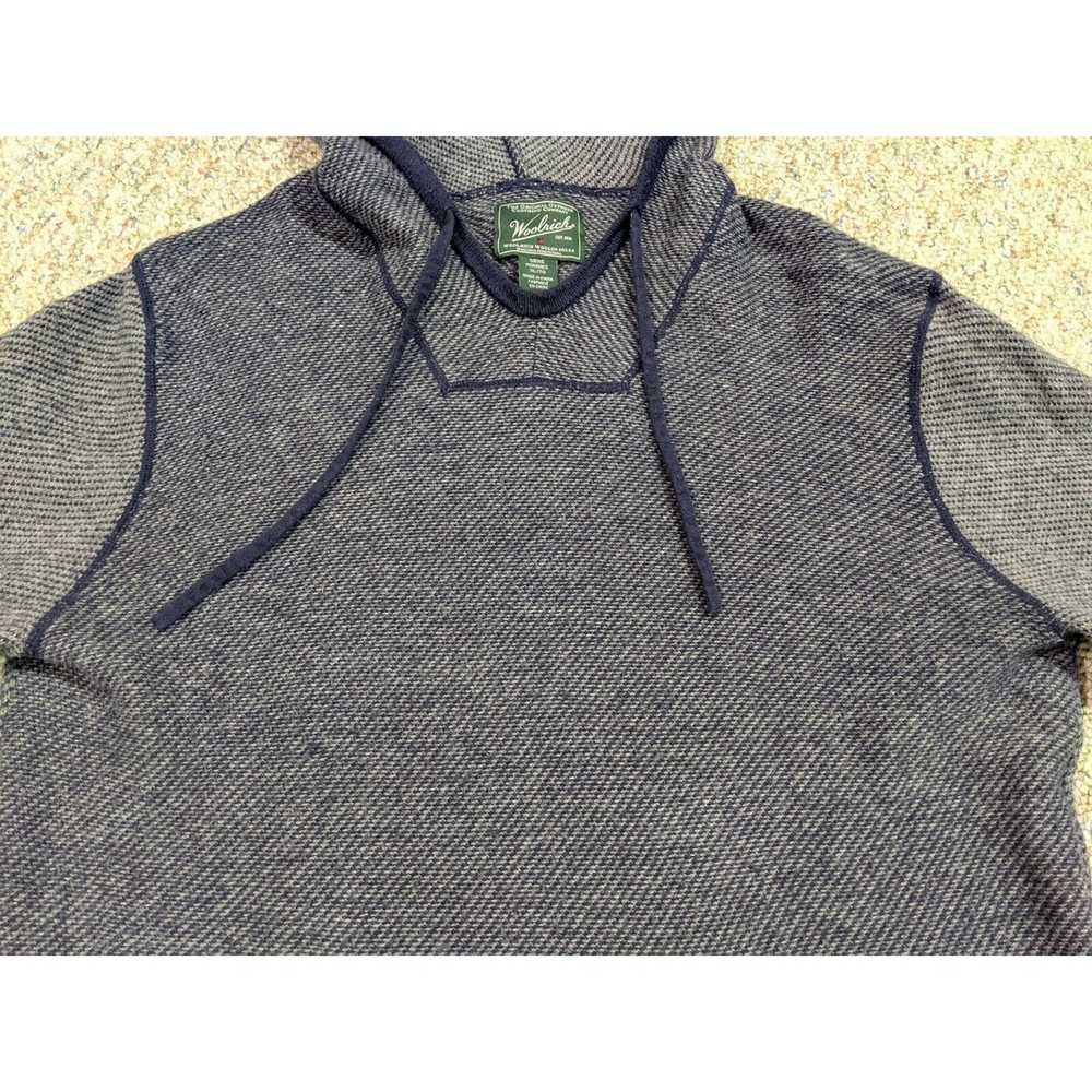 Vintage Woolrich Sweater Mens XL Grey Long Sleeve… - image 2
