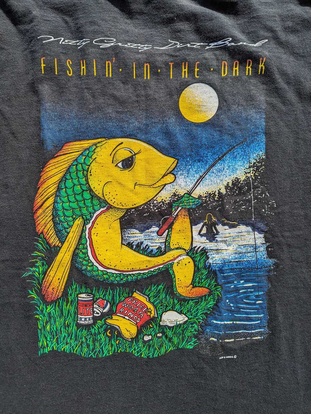 Vintage Nitty Gritty Dirt Band T Shirt Vintage Fishing In The Dark