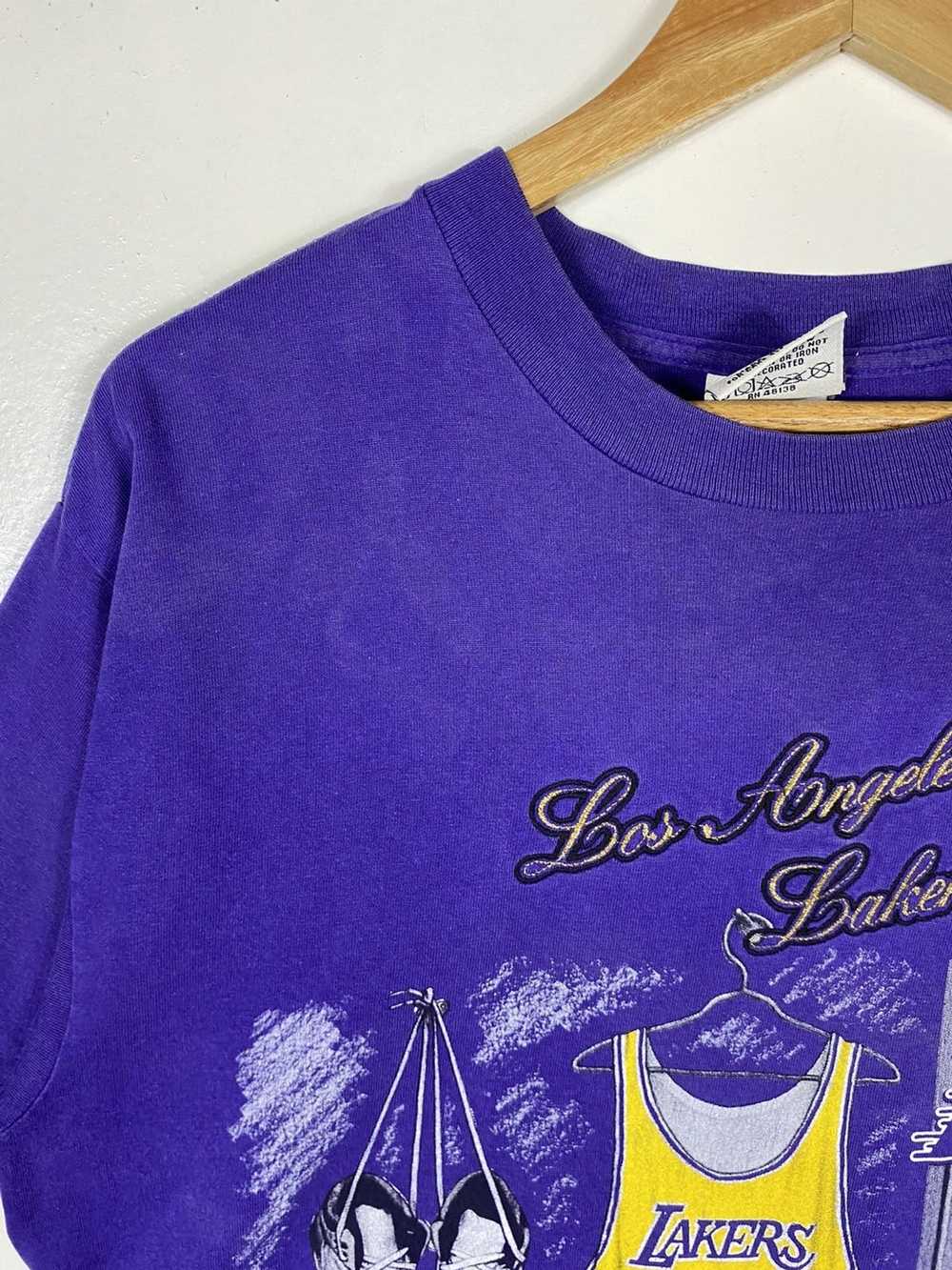 L.A. Lakers × NBA × Vintage VTG 90s LA LAKERS PRI… - image 8