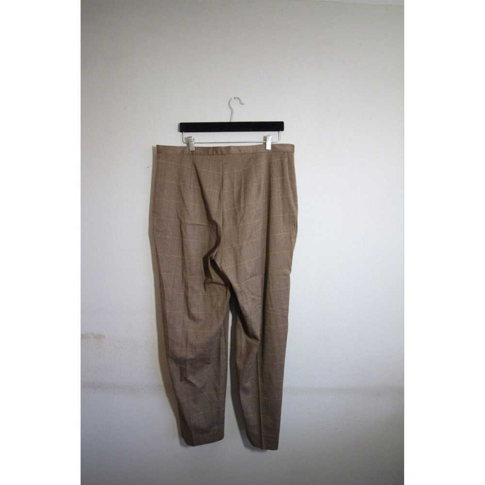 Vintage Ashley Stewart Plaid Pants, Size 18 Strai… - image 3
