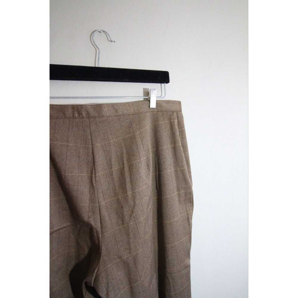 Vintage Ashley Stewart Plaid Pants, Size 18 Strai… - image 4