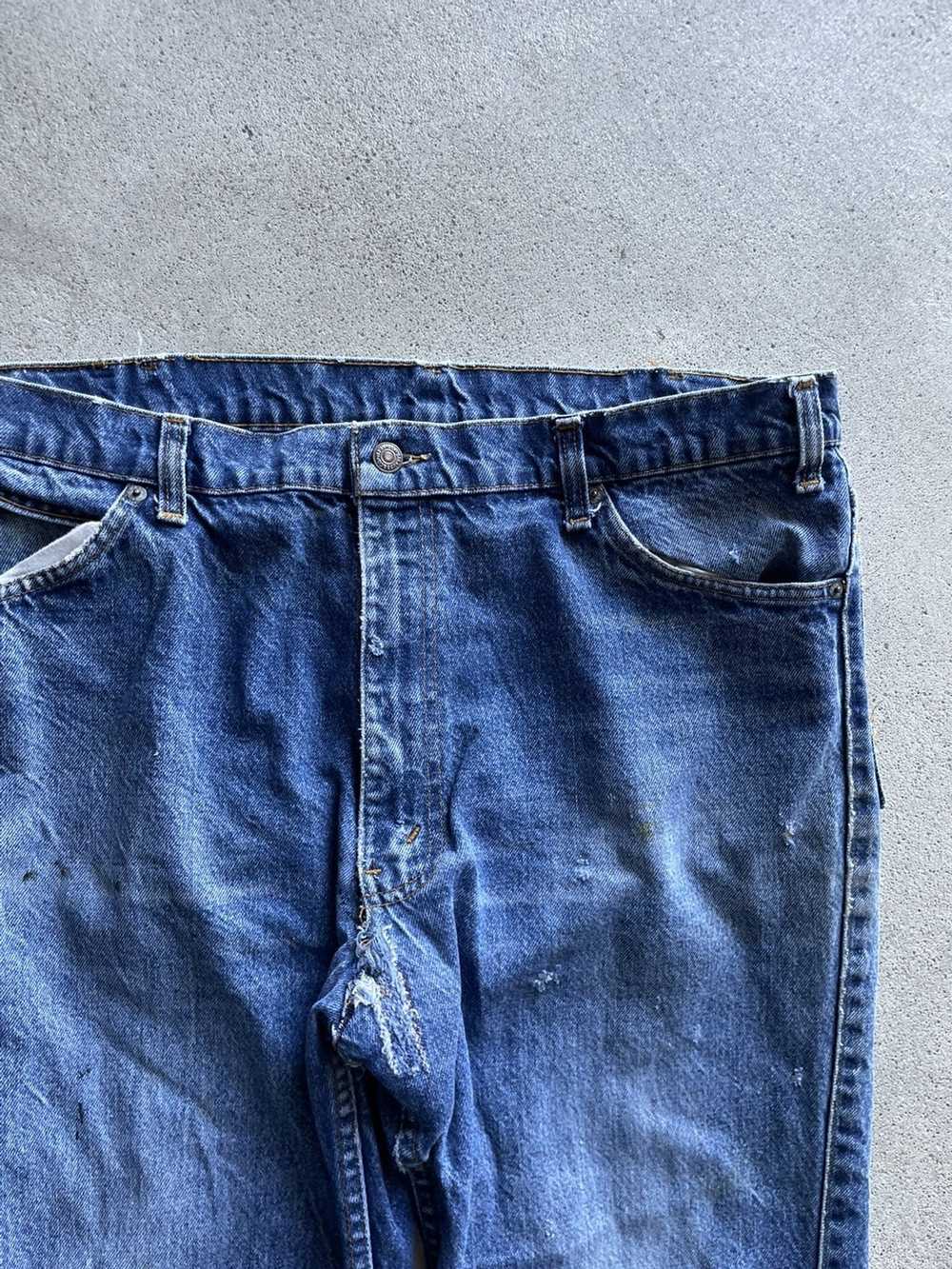 Levi's × Vintage Vintage 70s Levi’s Faded denim j… - image 3