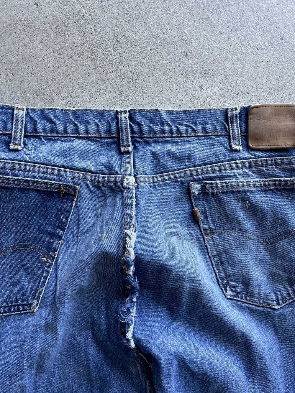 Levi's × Vintage Vintage 70s Levi’s Faded denim j… - image 7