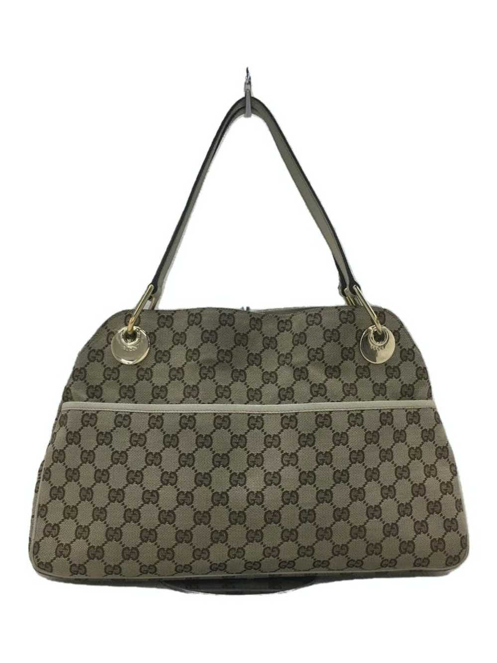 Gucci Gucci Handbag GG Canvas Brown Corner Thread… - image 1