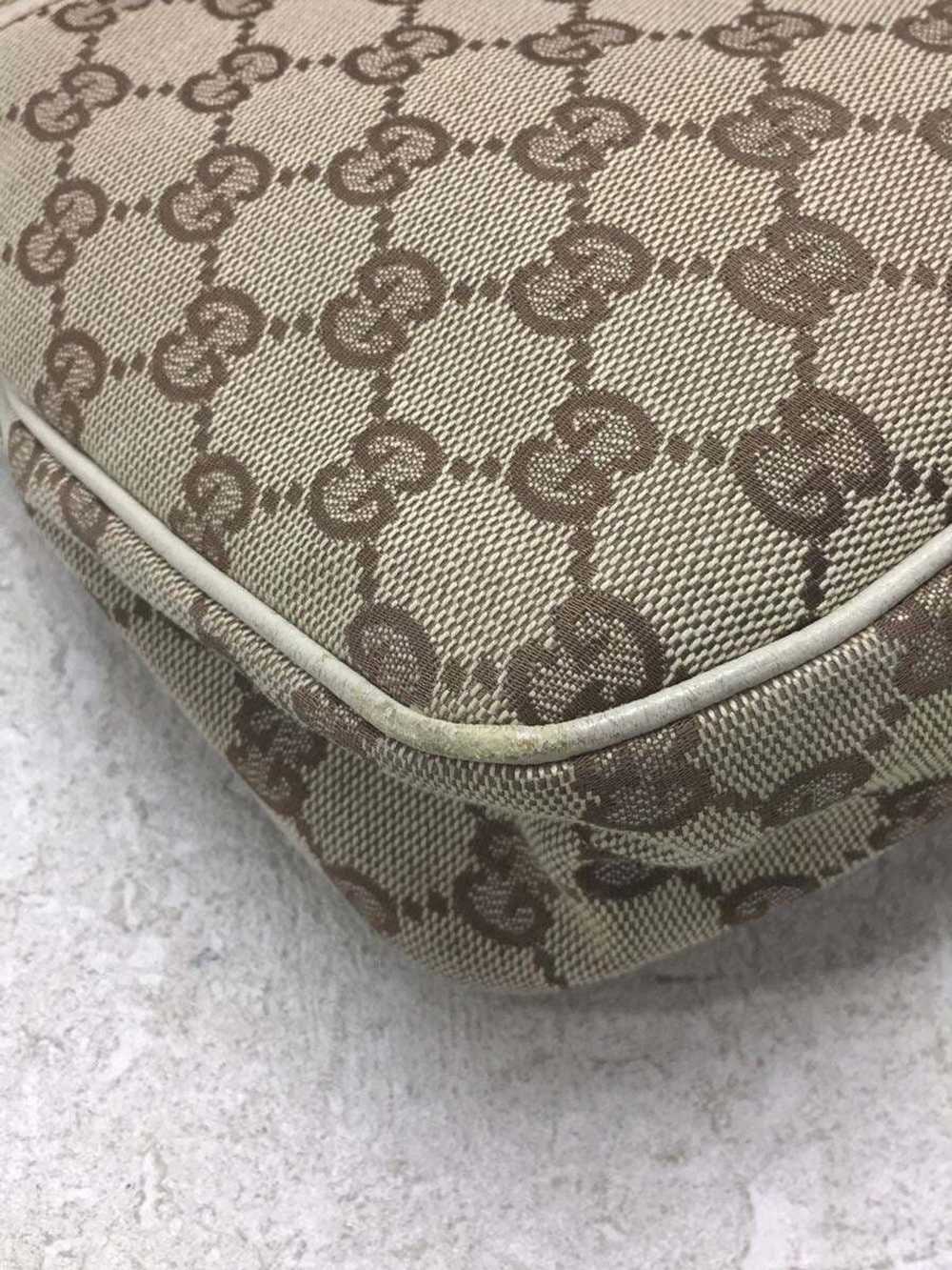 Gucci Gucci Handbag GG Canvas Brown Corner Thread… - image 7