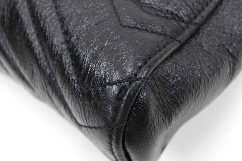 Gucci Gucci Tote Bag GG Marmont Black Leather - image 4