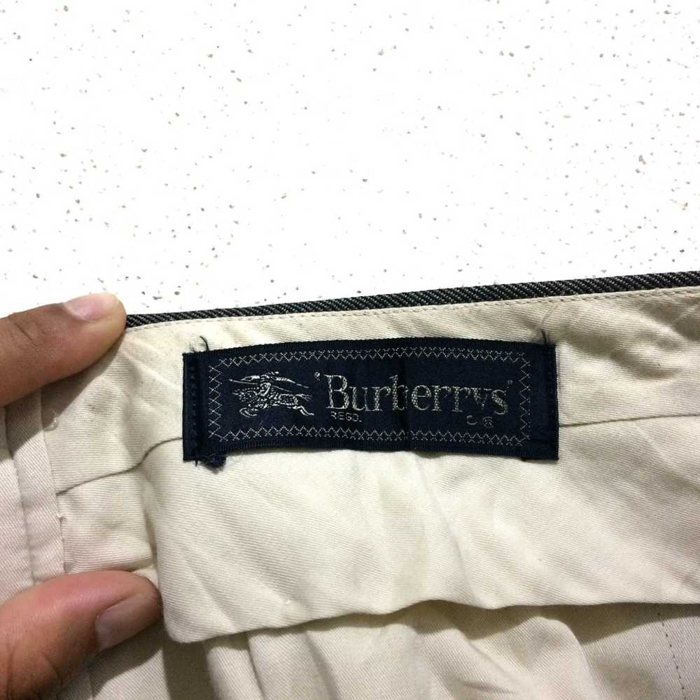 Burberry × Vintage Vintage Burberrys trousers Pan… - image 6