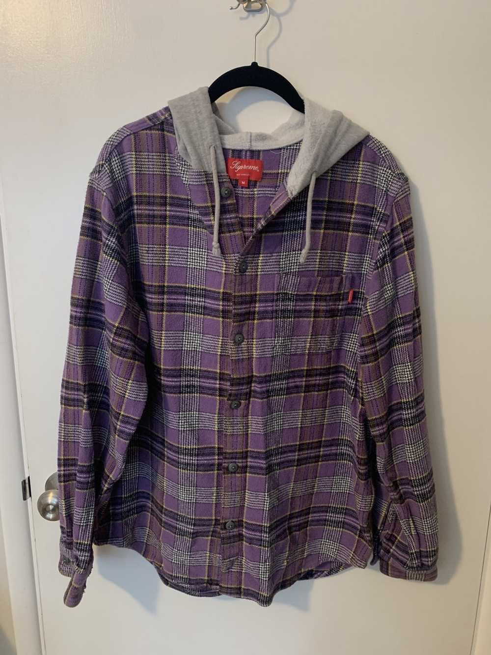 Supreme supreme hooded flannel - Gem