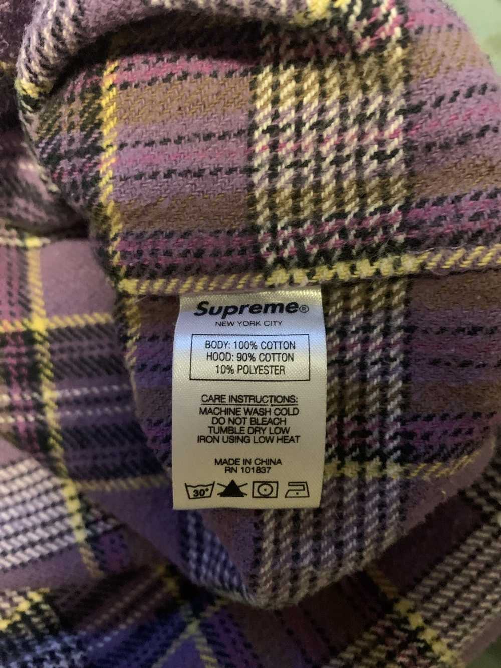 Supreme supreme hooded flannel - Gem