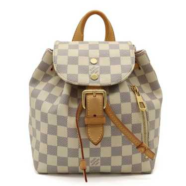 Louis Vuitton, Bags, Louis Vuitton Sperone Bb Mini Backpack Damier Azur  Canvas Rose Ballerine