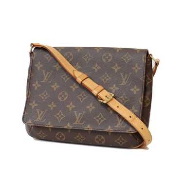 LOUIS VUITTON Handbag Monogram Musette Tango M51257 Short Strap Shoulder  Bag Preowned Brown Cloth ref.674091 - Joli Closet