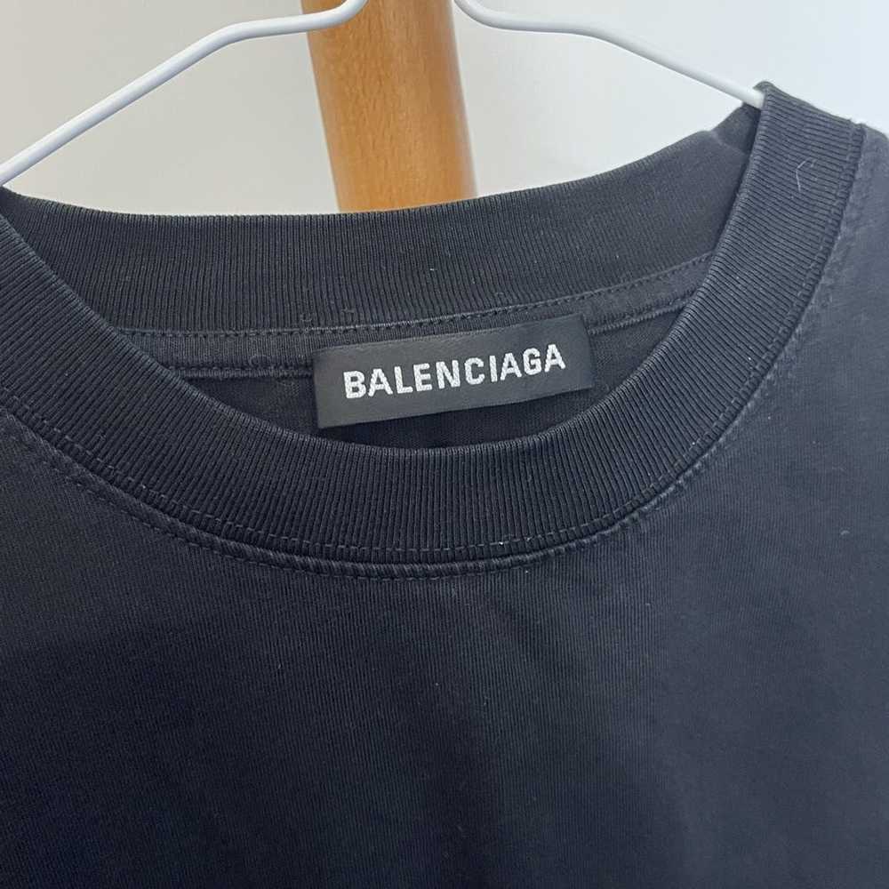 Balenciaga Balenciaga classic women logo print ts… - image 3