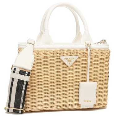 Handbag Prada Multicolour in Wicker - 32455835