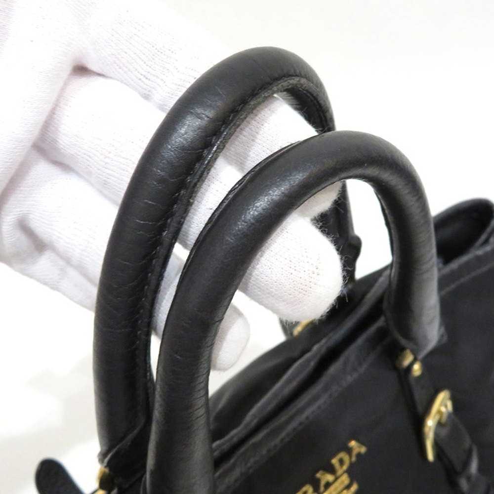 PRADA Hand Bag Nylon Leather 2way Beige Cream Auth 49307 ref.1020298 - Joli  Closet