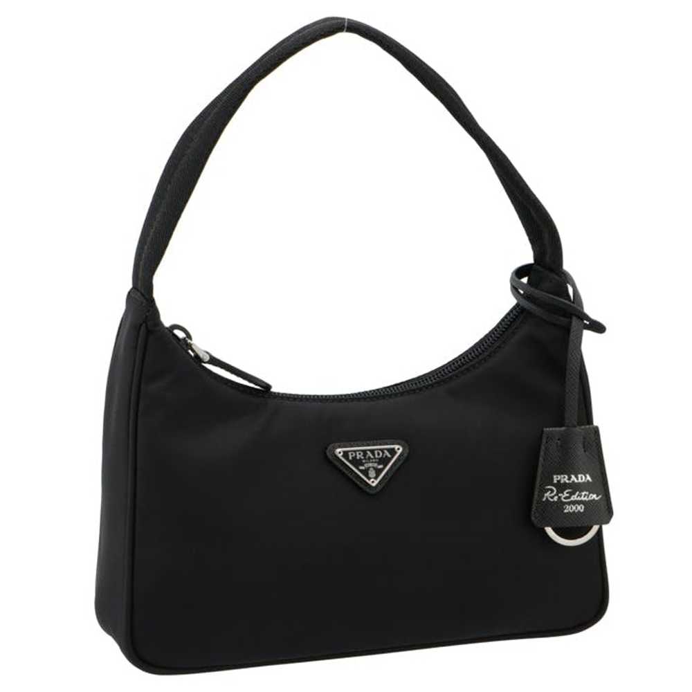 Prada Prada Shoulder Bag Nylon Mini Bag Black - image 1