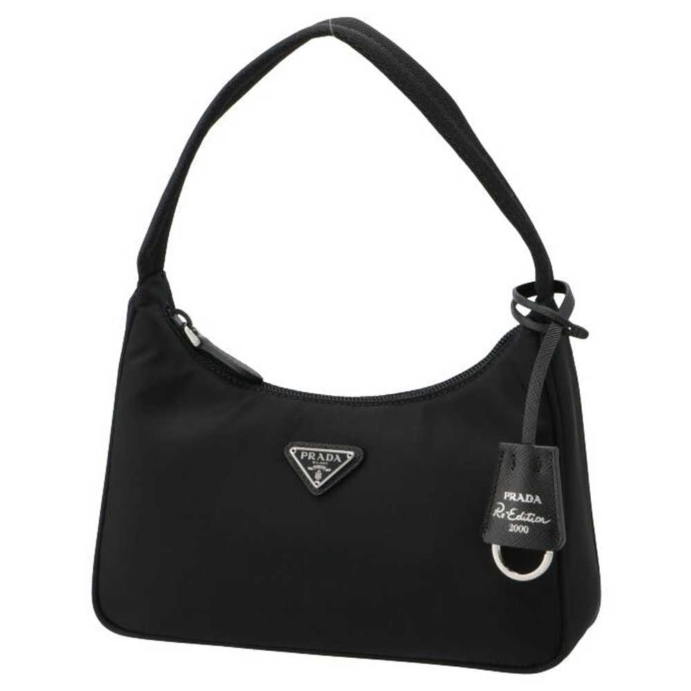 Prada Prada Shoulder Bag Nylon Mini Bag Black - image 2