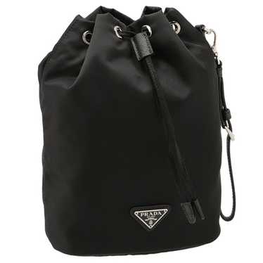 Balenciaga Wheel Drawstring Bucket Bag in Black Nylon ref.754124 - Joli  Closet