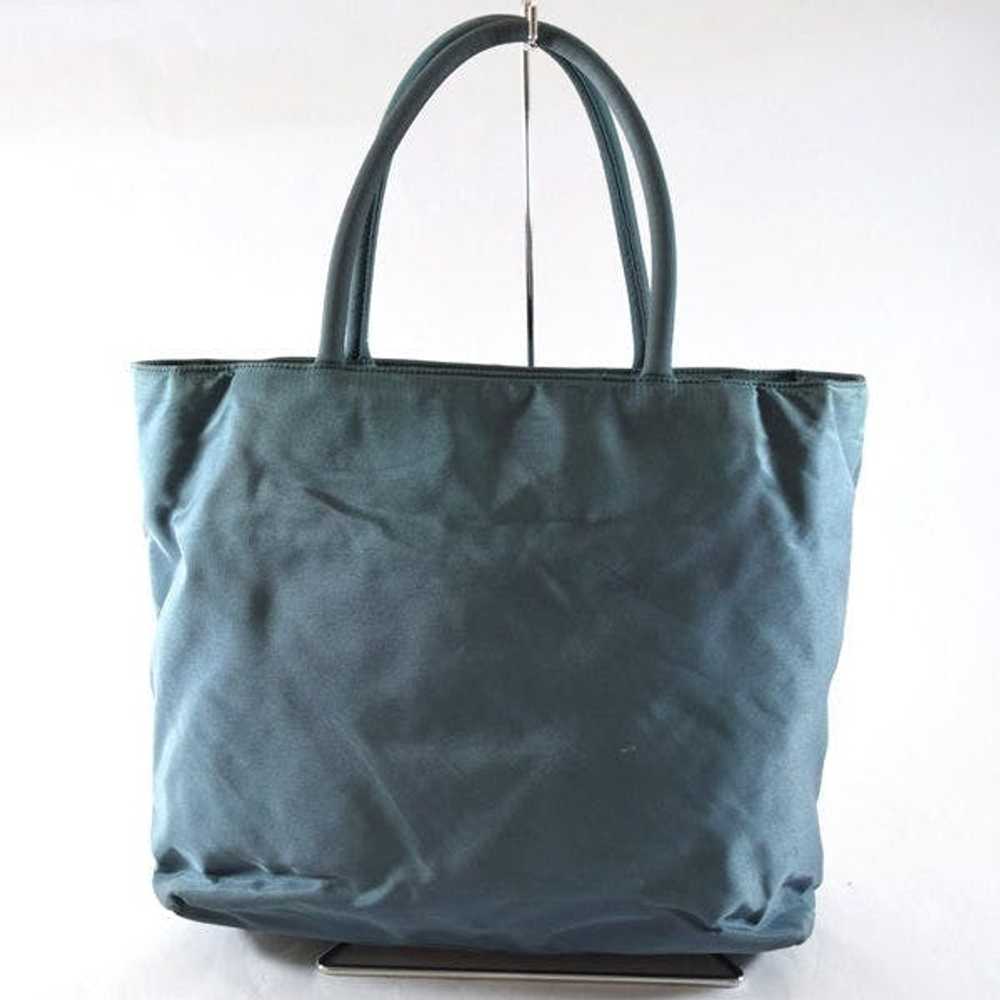 Prada Prada Handbag Nylon Blue - image 2