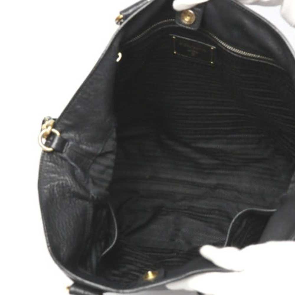 Prada Prada Crossbody Bag 2 Way Handbag Black - image 11