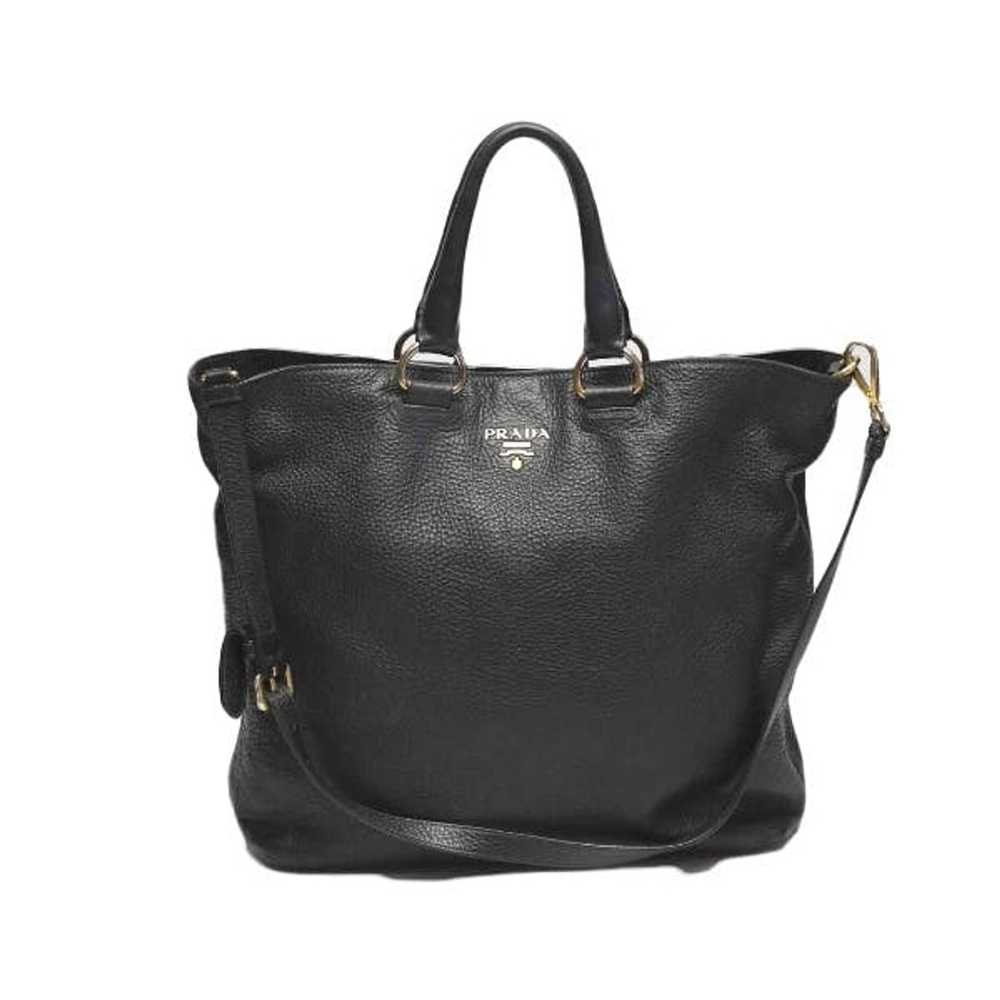 Prada Prada Crossbody Bag 2 Way Handbag Black - image 1