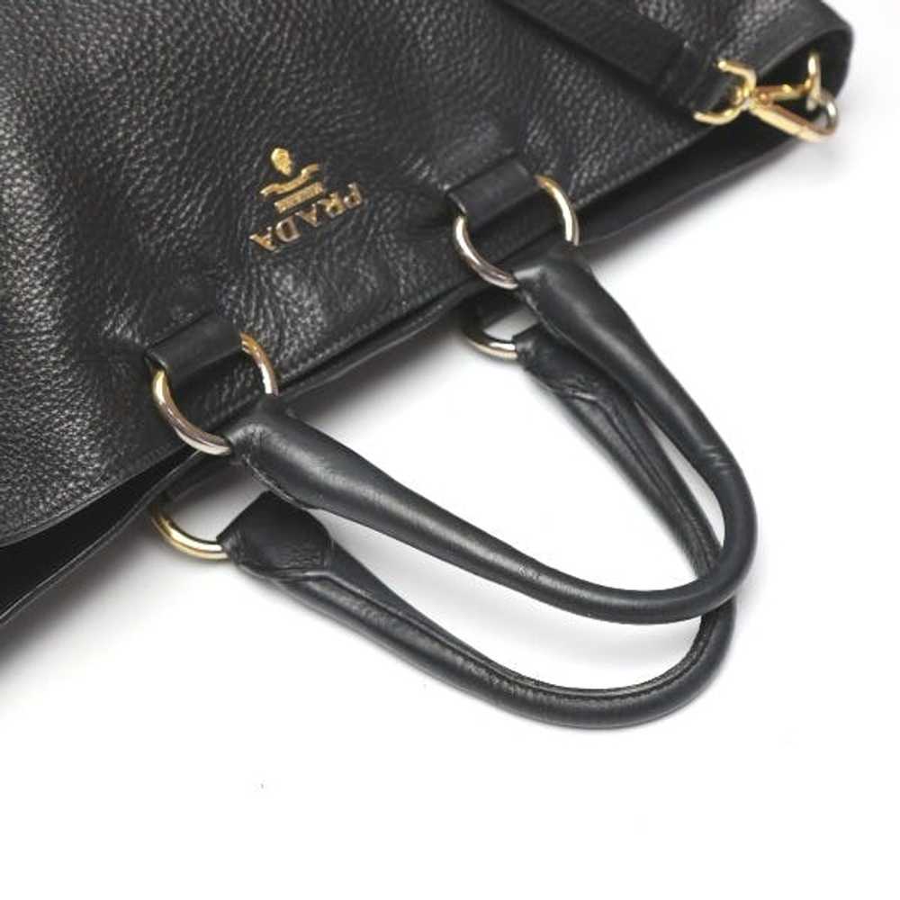 Prada Prada Crossbody Bag 2 Way Handbag Black - image 3