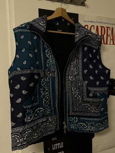 NDG Studio Bandana Paisley Blue Vest NDG STUDIO PA