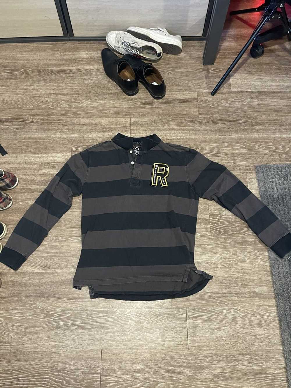 Japanese Brand U.S. Rugby Vintage Longsleeve Polo - image 1