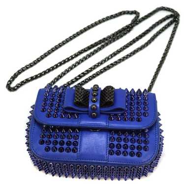 Sweet Charity Small Spiked Crossbody Bag Violet