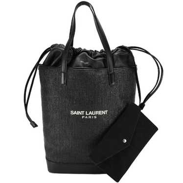 YSL Saint Laurent Teddy Sac Bucket Bag Deep Tea Army Green EUC