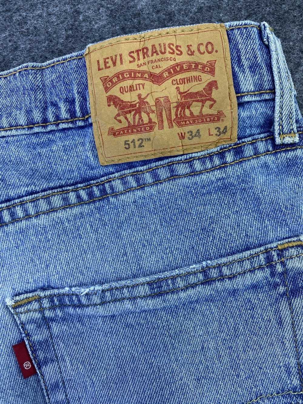 Jean × Levi's × Vintage VINTAGE LEVIS 512 DISTRES… - image 8