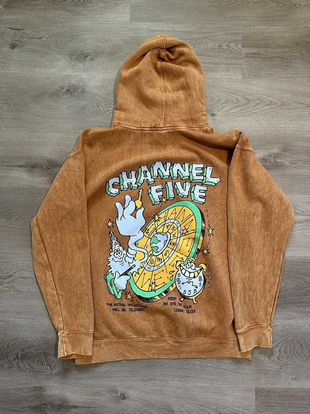 All Gas No Brakes Channel 5 Cosmic Clock Hoodie - image 2